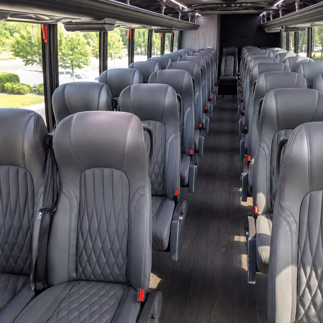 atlanta 30 passenger minibus interior