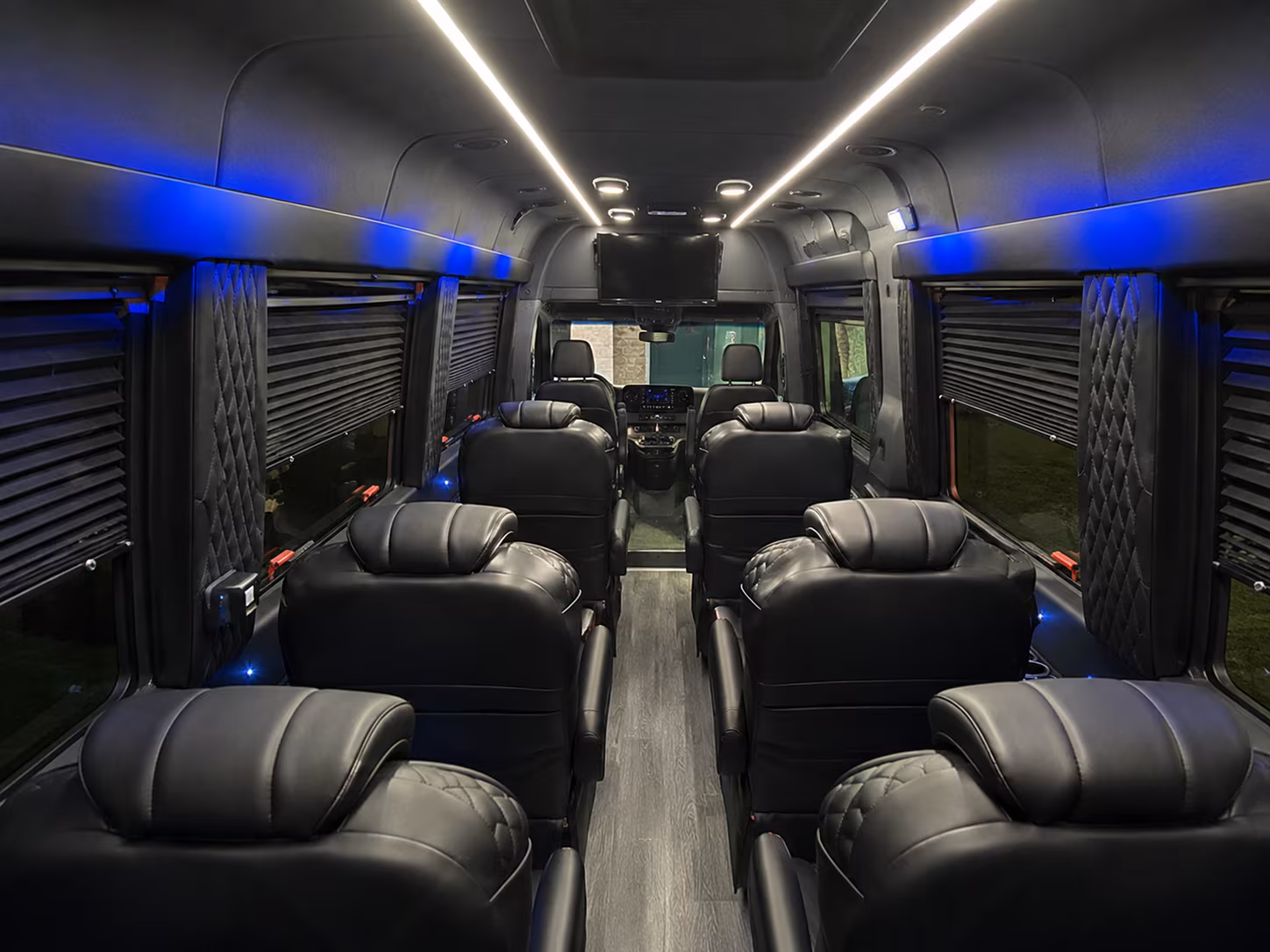 atlanta concert transportation onboard seating