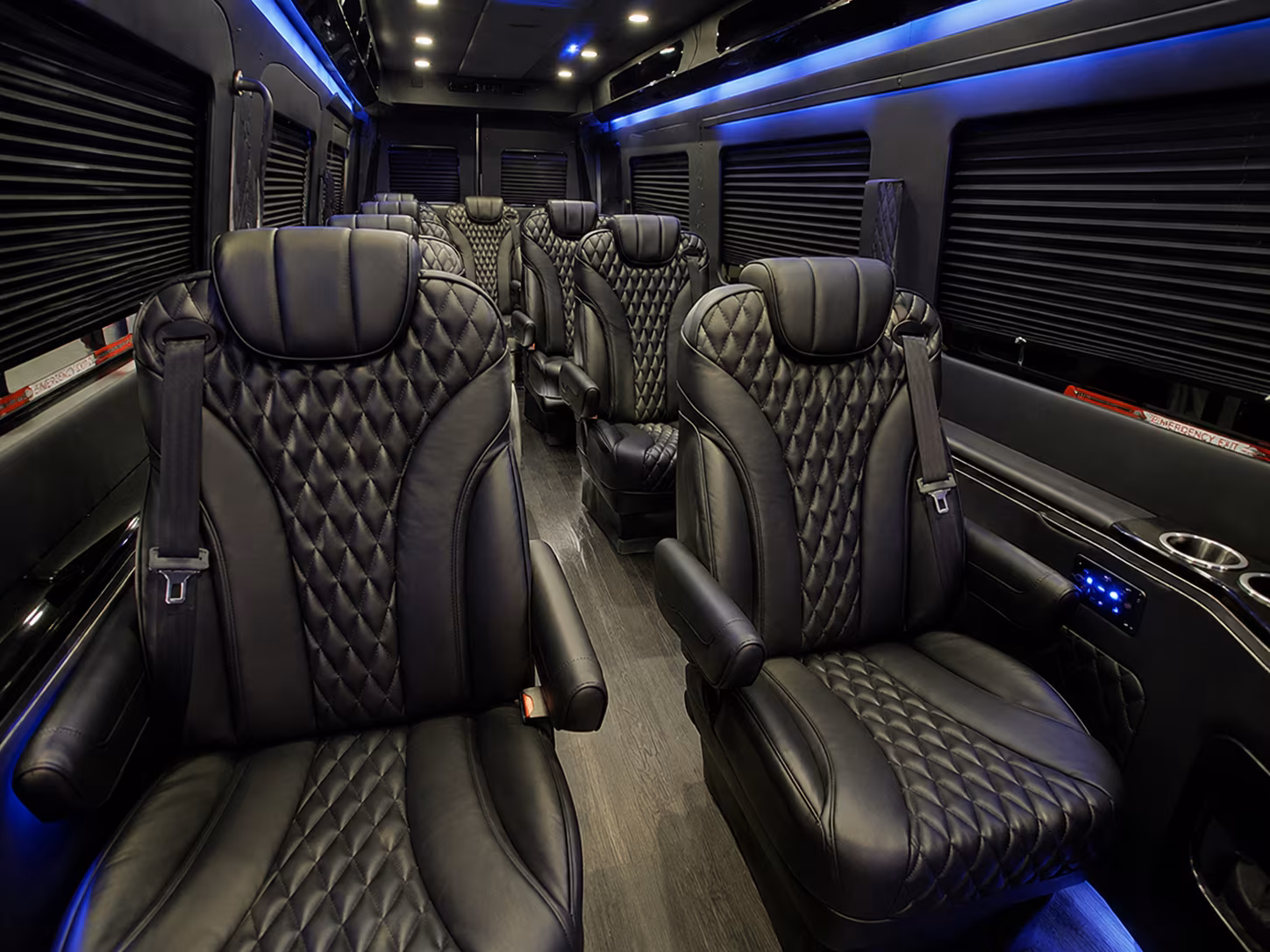 atlanta event transportation onboard seating