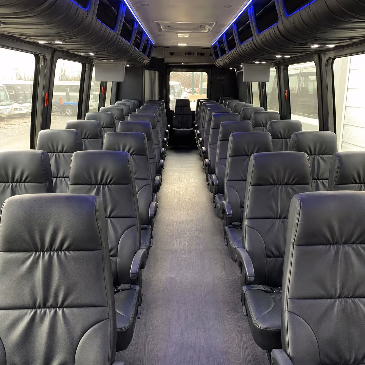 atlanta religious group transportation onboard seating