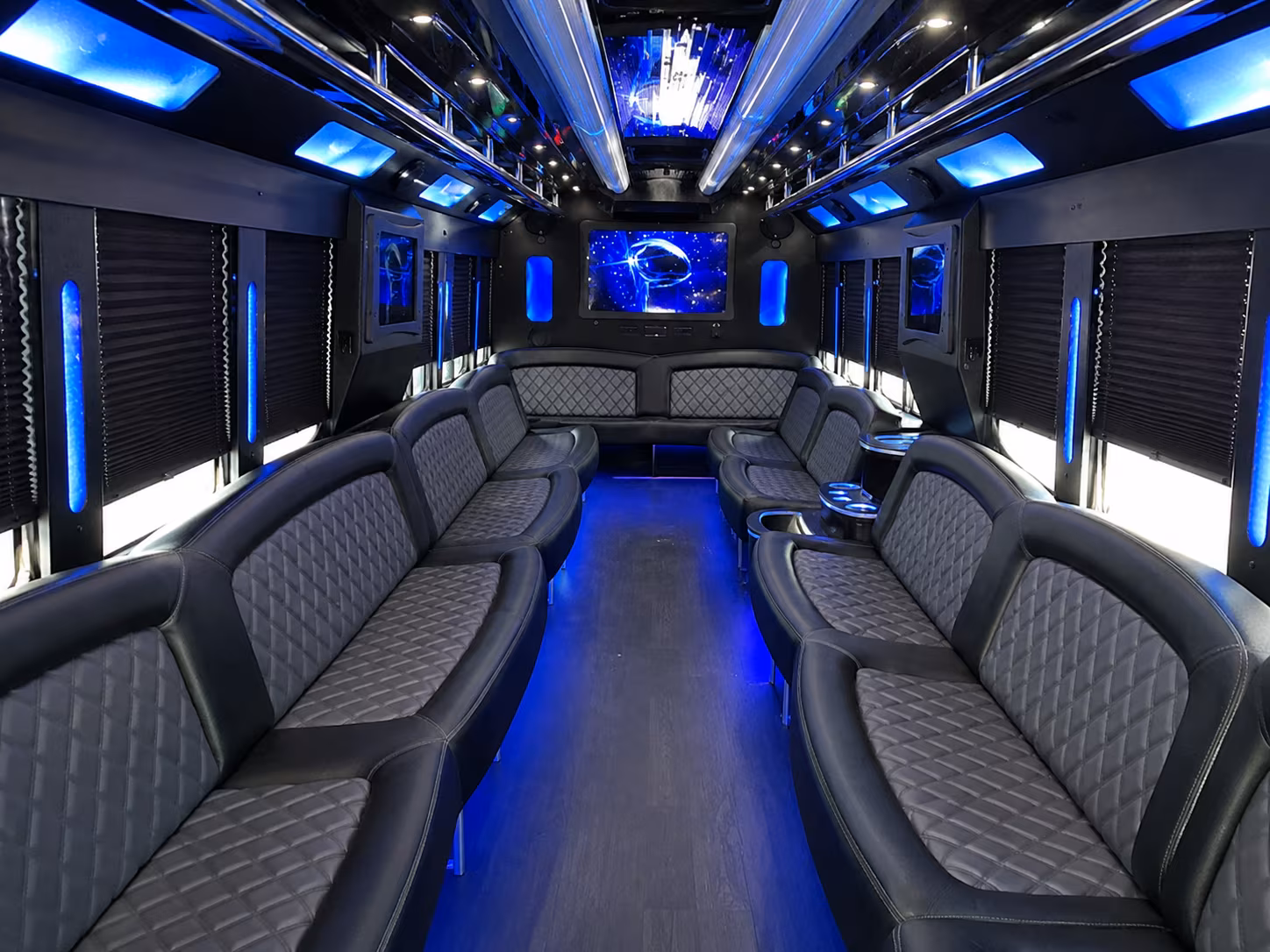 atlanta sporting event party bus rental