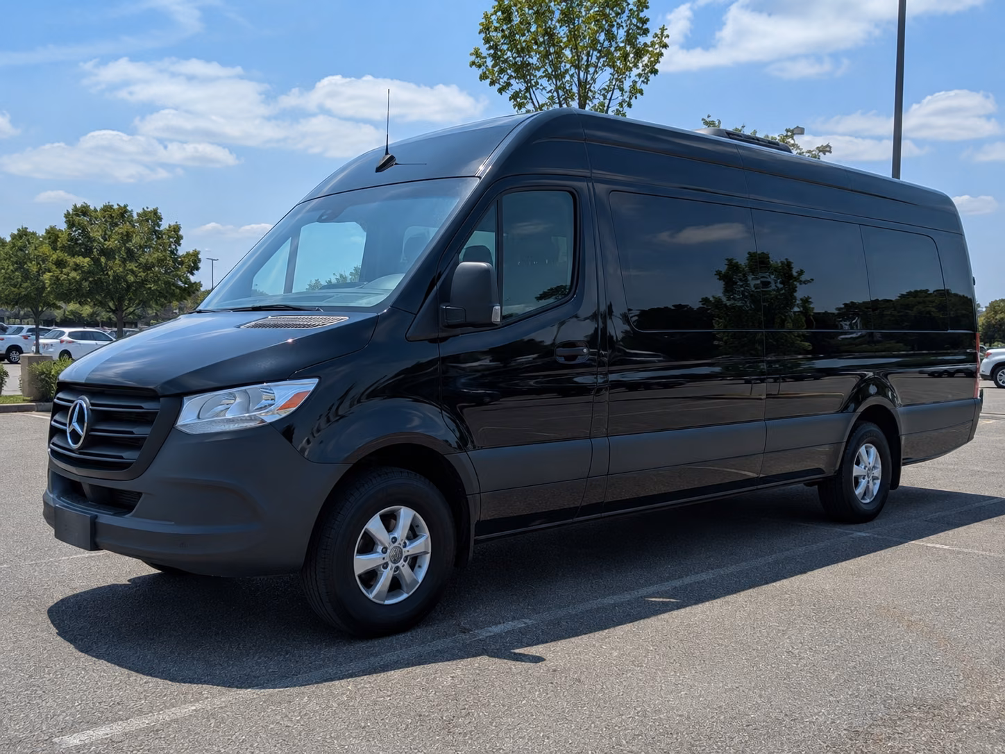 atlanta sprinter van with driver