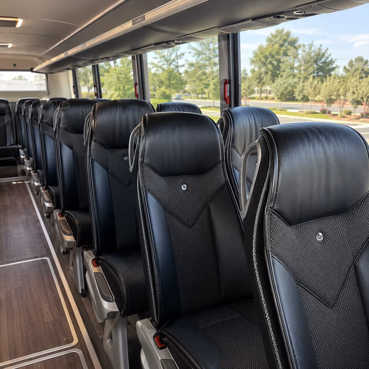 charter buses for atlanta trade show attendees at americasmart
