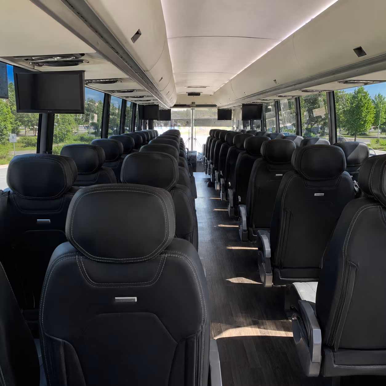 charter buses for atlanta wedding venues outside the city