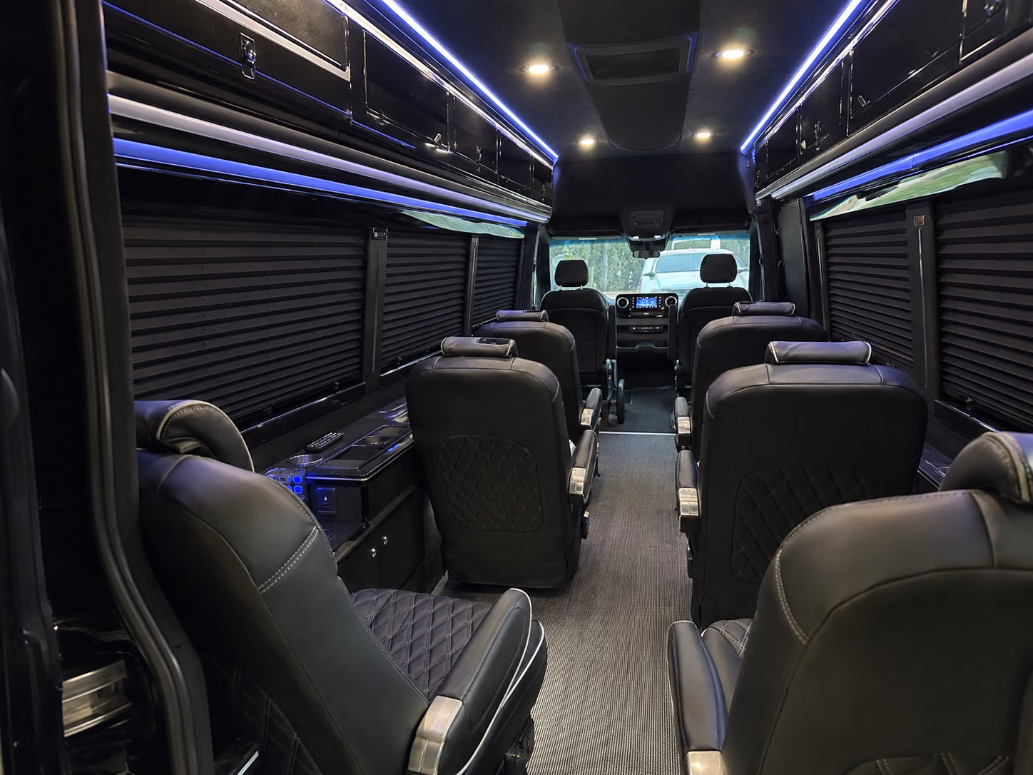 sprinter vans and limo buses for intimate prom groups in atlanta