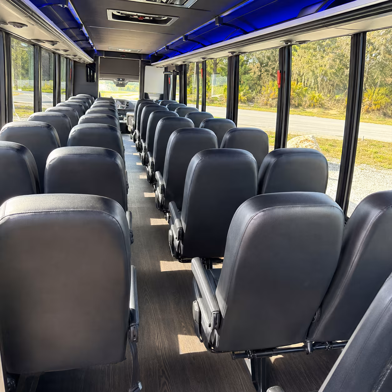 weekly worship shuttle buses for atlanta congregations